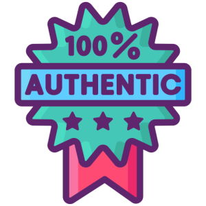 100% Authentic